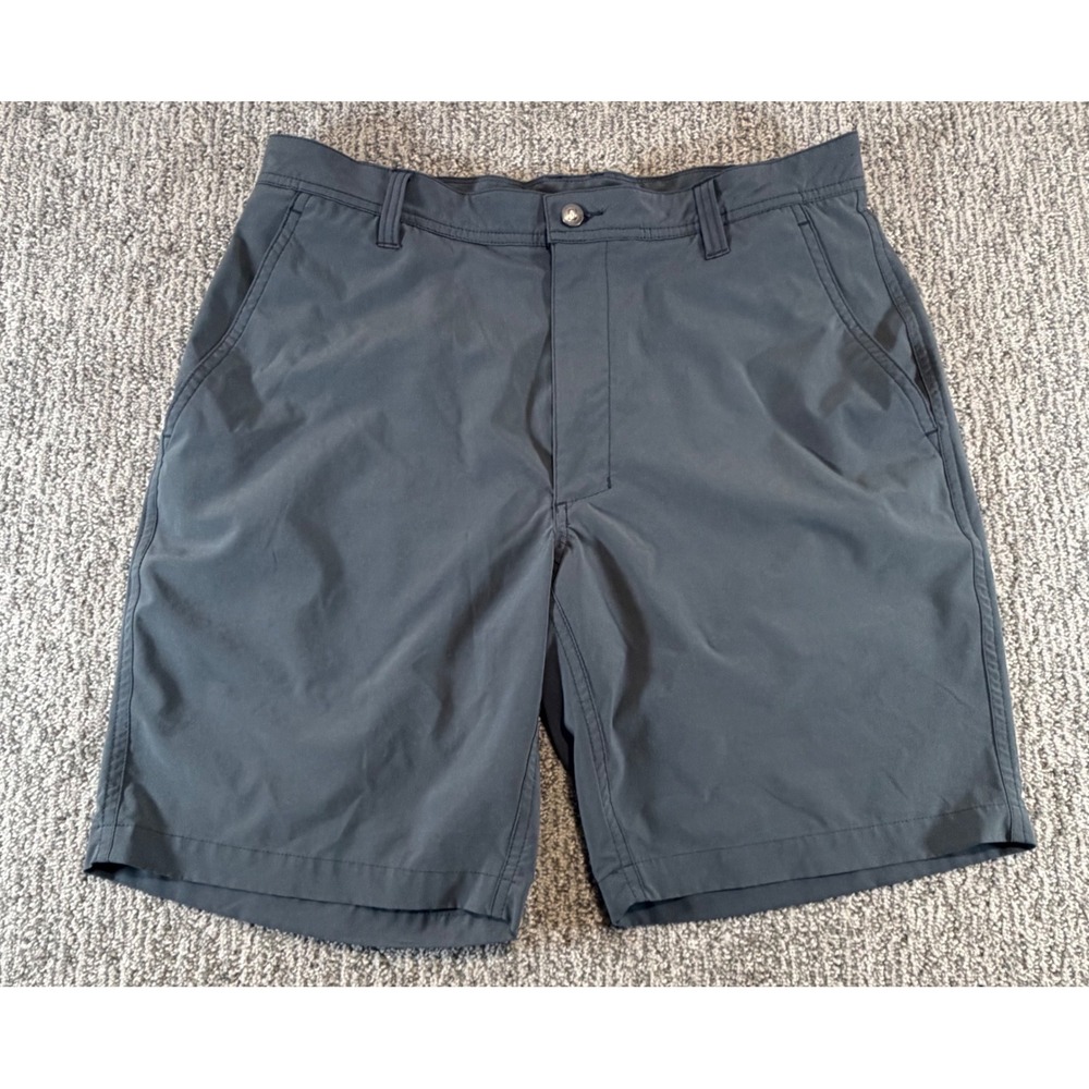 FootJoy Golf Shorts Mens 32‎ Gray Performance Stretch Flat Front Wicking FJ